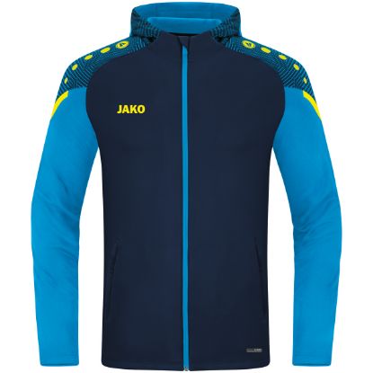 Afbeeldingen van Jas met kap Performance marine/JAKO blauw