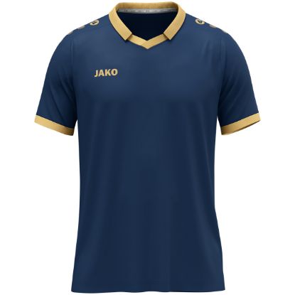 Afbeeldingen van Shirt Glory KM navy/goud