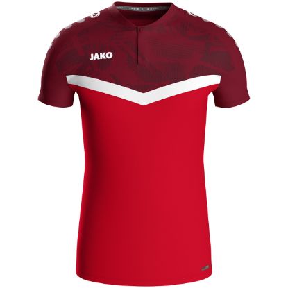Afbeeldingen van Polo Iconic rood/wijnrood