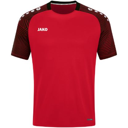 Afbeeldingen van T-shirt Performance rood/zwart